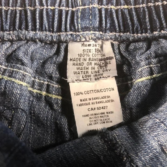 4/$20 18M  Girls Jean Shorts - Picture 5 of 5